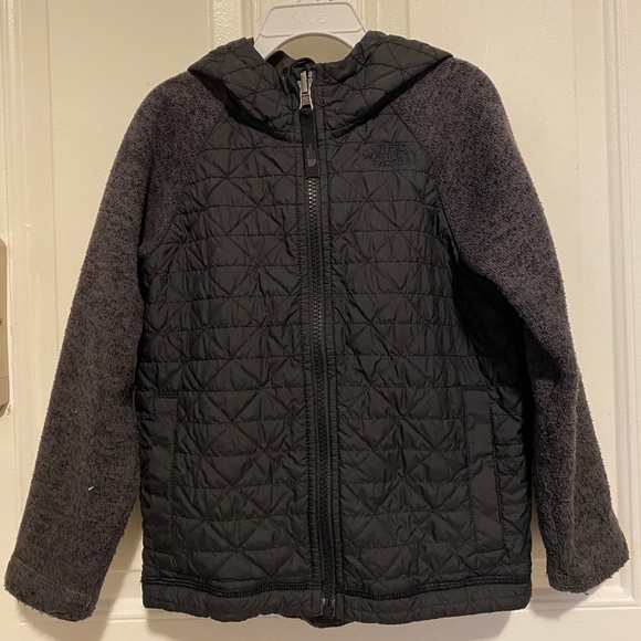 Kids Quilted Sweater Fleece Jacket 
